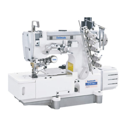 FLATBED INTERLOCK SEWING MACHINE WITH TOP AND BOTTOM THREAD TRIMMER SM-500-01/AT/EUT