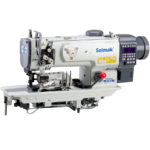 Compound feed lockstitch sewing machine with combination of cutting and binding SM-1510D-AE
