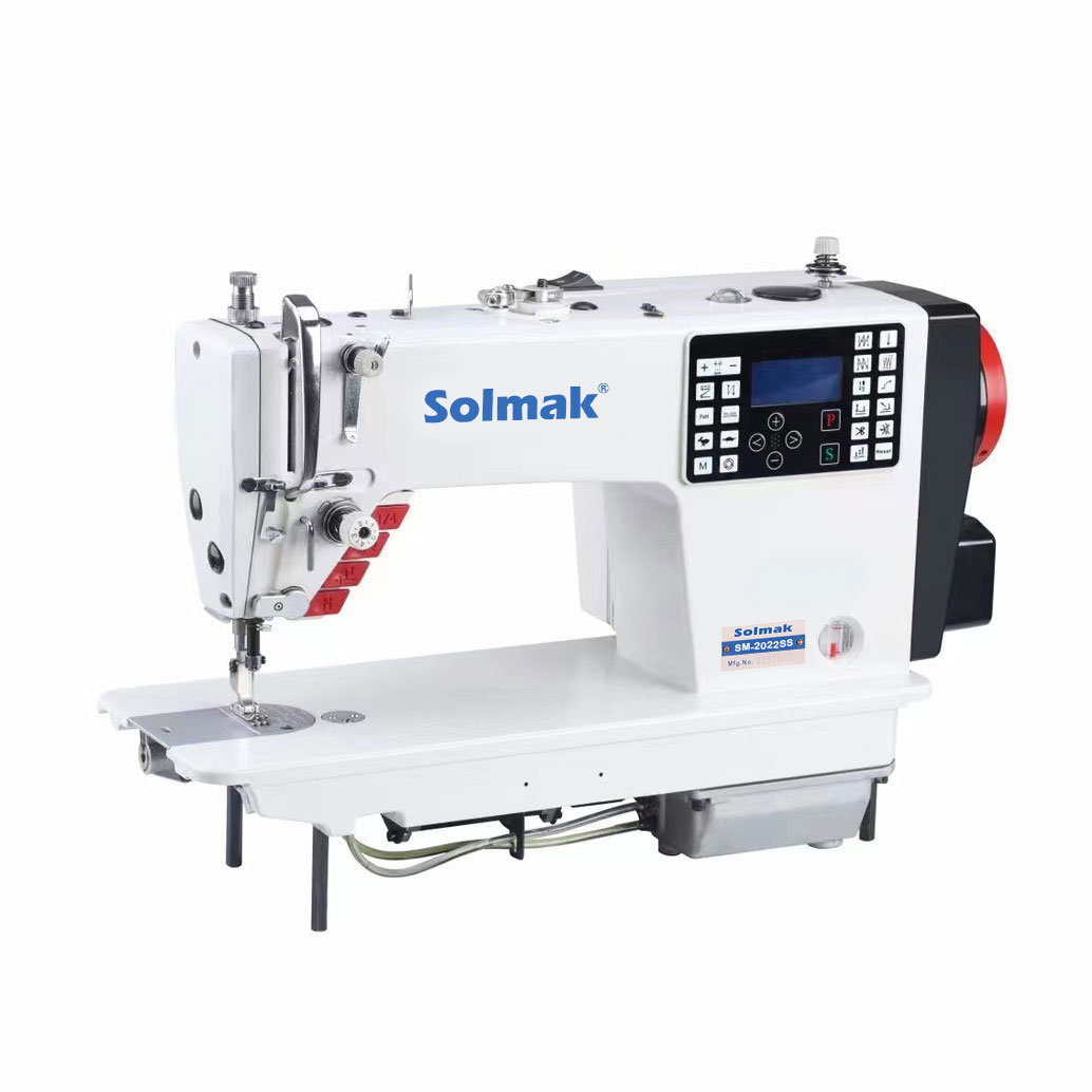 Ultra-high-speed step-feeding pattern lockstitch sewing machine SM-2022SS